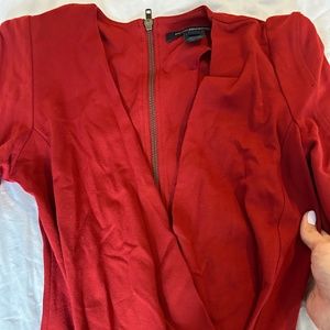 French Connection Zipper-Back Dress